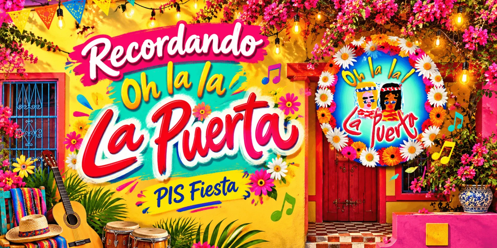 Banner de Recordando Oh la la La Puerta